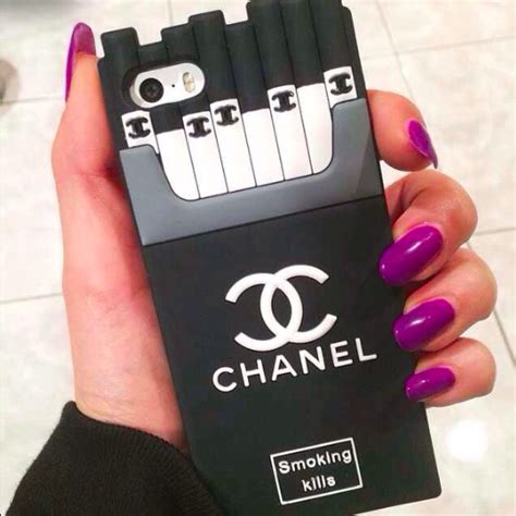 smoking kills iphone case chanel|iphone case cigarettes chanel.